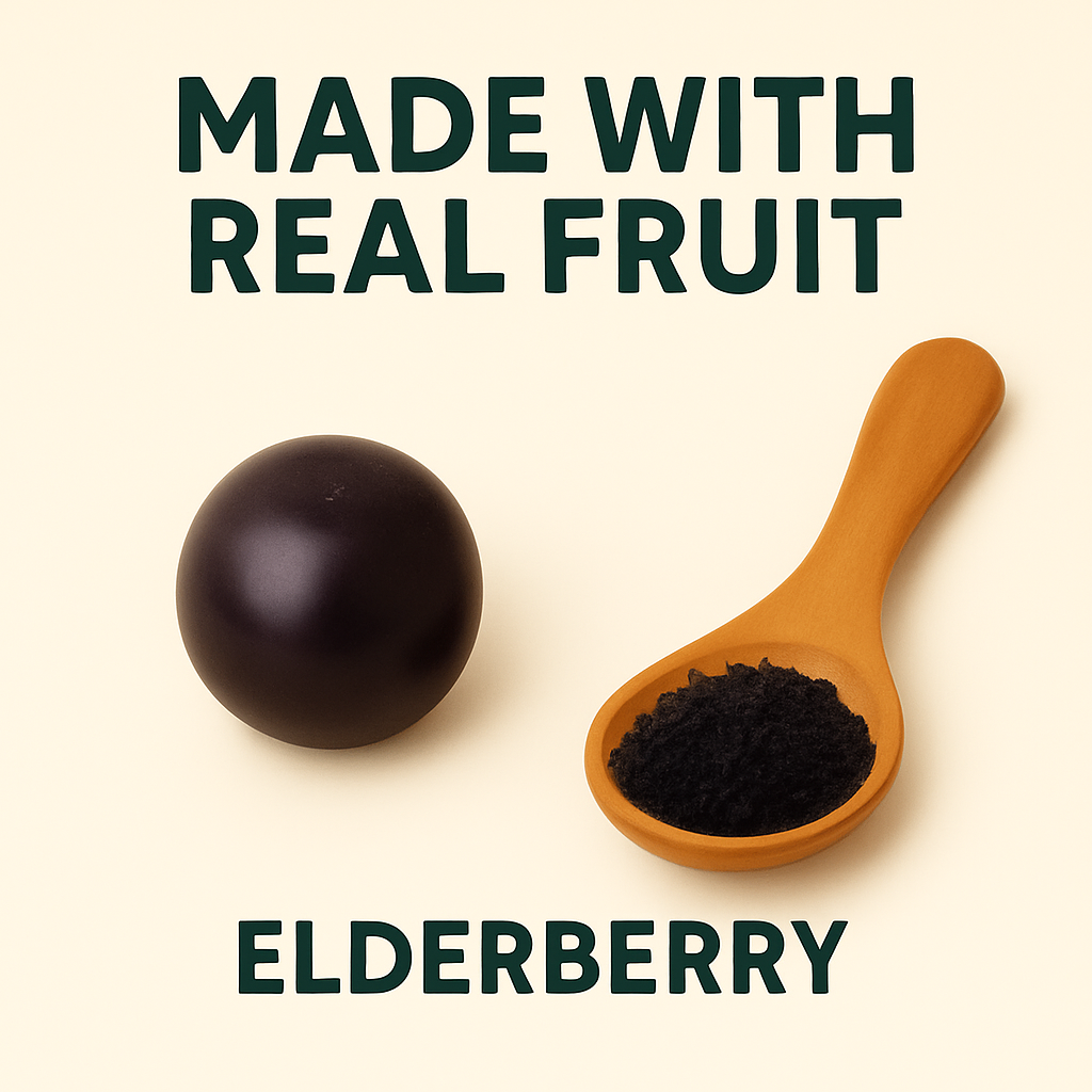 AlgaVera Elderberry Sea Moss Gel – Organic Superfood for Gut Health, Detox & Immunity – 16 oz